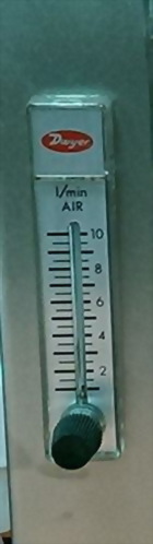 DWYER RMA-21-SSV FLOWMETER RANGE 1-10LPM SERIES