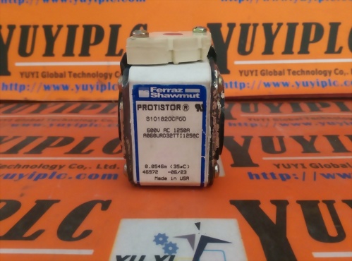FERRAZ S101820CF00 PROSTISTOR FUSE 600VAC 1250 AMPS