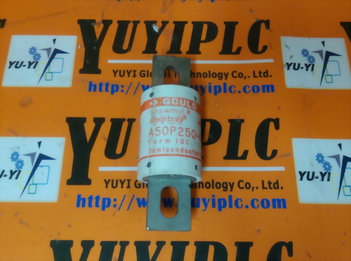 GOULD A50P250-4 SHAWMUT FORM 101 SEMICONDUCTOR AMPTRA
