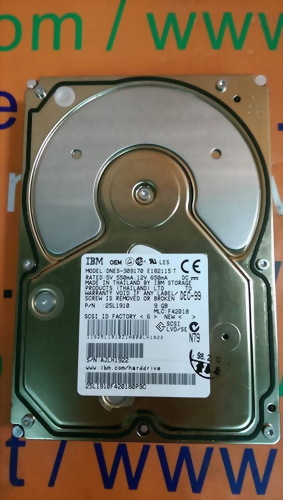 IBM HARD DRIVER 9 GB DNES-309170