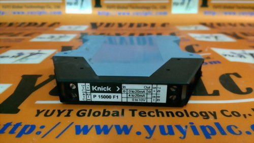 KNICK VARITRANS P 15000 F1 OPT DC-ISOLATION AMPLIFIER