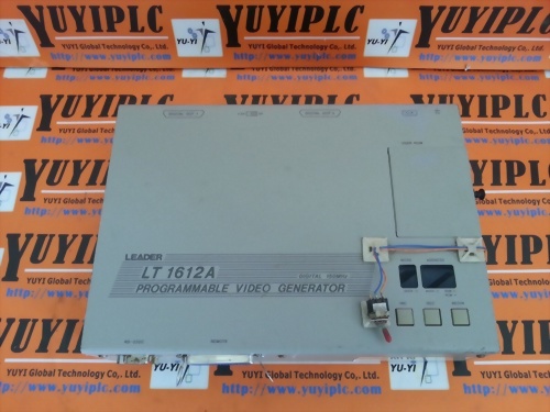 LEADER LT 1612A / LT1612A PROGRAMMABLE VIDEO GENERATOR