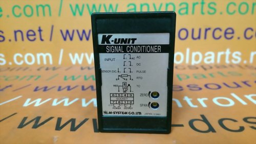 M.SYSTEM KRS-4A-C K-UNIT SIGNAL CONDITIONER RTD TRANSMITTER
