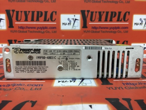 POWER-ONE (MAP80-4003)C D.C. POWER SUPPLIES