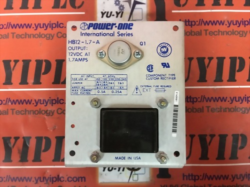 POWER-ONE HB12-1.7-A INTERNATIONAL SERIES