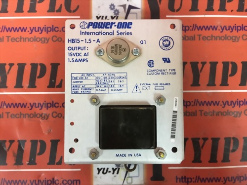 POWER-ONE HB15-1.5-A INTERNATIONAL SERIES