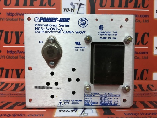 POWER-ONE HC5-6_OVP-A INTERNATIONAL SERIES