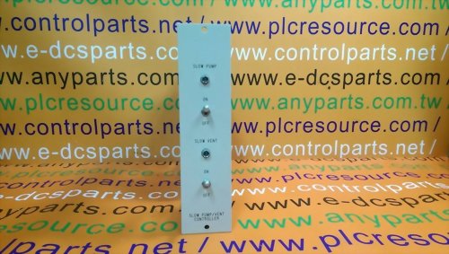 SCHEMATIC SLOW PUMP/VENT CONTROLLER REV 1 A13-49903