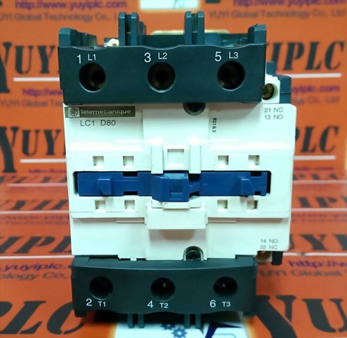 SCHNEIDER ELECTRIC 3 POLE CONTACTOR LC1 D80 LC1D80