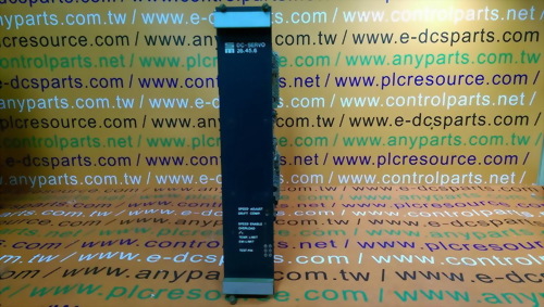 SM DC SERVO CONTROLLER 26.45.6