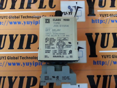 SQUARE D JCK21V14 TIMING RELAY