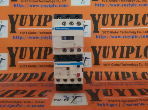 TELEMECANIQUE LC1 D09 WITH LR3D 07 CIRCUIT BREAKERS