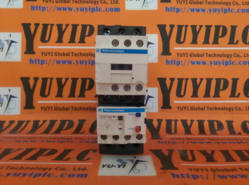 TELEMECANIQUE LC1 D09 WITH LR3D 08 CIRCUIT BREAKERS