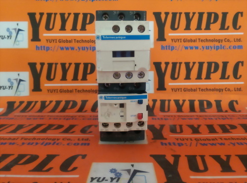 TELEMECANIQUE LC1 D09 WITH LR3D 10 CIRCUIT BREAKERS