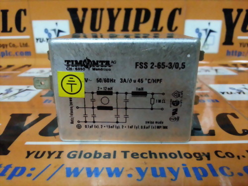 TIMONTA FSS 2-65-3/0,5 POWER LINE FILTER