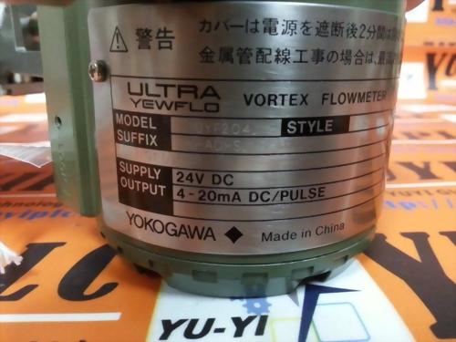 YOKOGAWA UYF204J-AD-SJ10-D 超音波式渦流量計 デジタルメーター -NEW