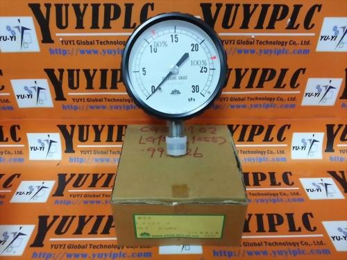 ASAHI GAUGE 100X30.00 KPA -NEW