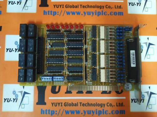 DHL/EMS PI-426 VER 3.0 ISA INTERFACE CARD 8 CHANNEL RELAY