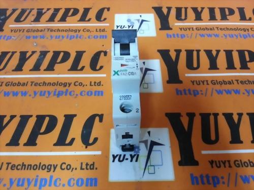 MOELLER FAZ-C10/1 DIN RAIL CIRCUIT BREAKER 1 POLE