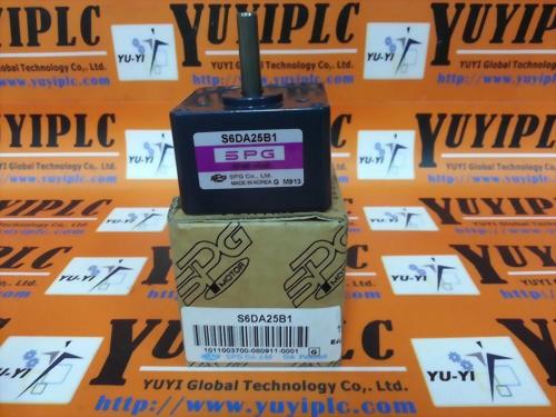 SPG S6DA25B1 GEAR HEAD -NEW