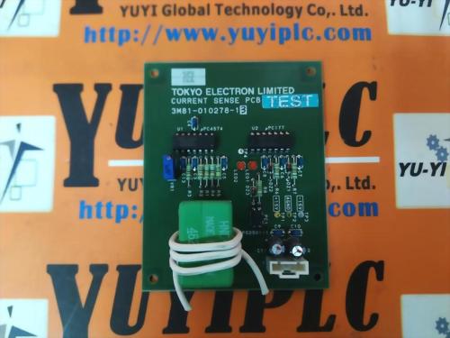 TEL TOKYO CURRENT SENSE PCB BOARD 3M81-010278-13