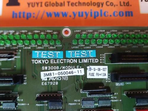 TEL TOKYO ELECTRON SW300B/MODULE PCB CONTROL BOARD