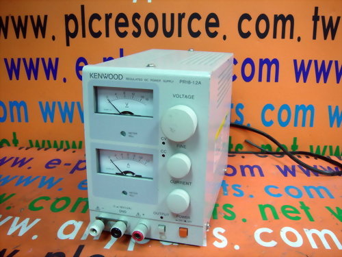 KENWOOD REGULATED DC POWER SUPPLY PR18-1.2A