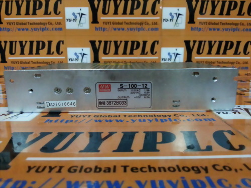 MEAN WELL S-100-12 SWITCHING POWER SUPPLY