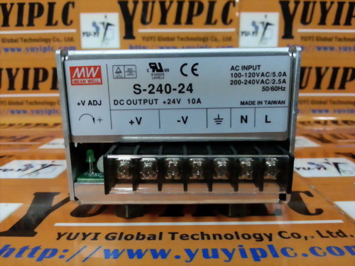MEAN WELL S-240-24 SWITCHING POWER SUPPLY