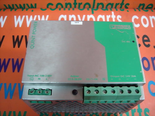 PHOENIX QUINT-PS-100-240AC/12DC/20 POWER SUPPLY
