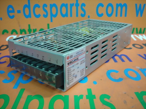 POWER SOURCE WRCJ01X OUTPUT:80W MAX INPUT:115/230V 1.6/0.8A 50/60HZ