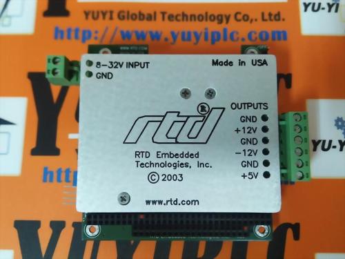 RTD HPWR104HR-75W PC/104 POWER SUPPLY MODULE