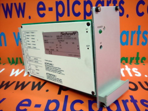 SCHROFF POWER SUPPLY SEG 124