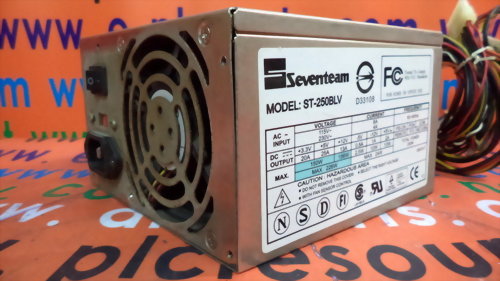 SEVENTEAM POWER SUPPLY ST-250BLV POWER SUPPLY