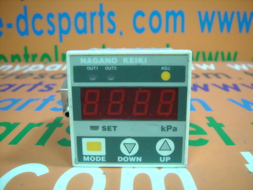 NAGANO KENKI DIGITAL DIFFERENTIAL PRESS GAUGE GC62 (RANGE 0~0.5KPA)