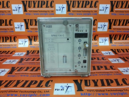 ABB SPAU 130 C THREE-PHASE VOLTAGE RELAY