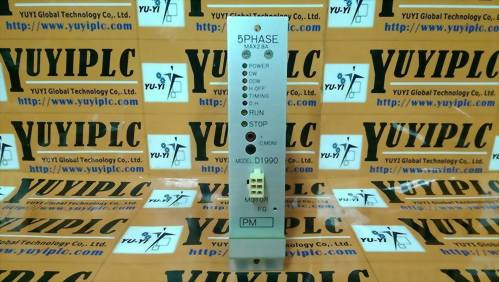 ADVANTEST D1990 5PHASE PM SERIES CONTROL MODULE