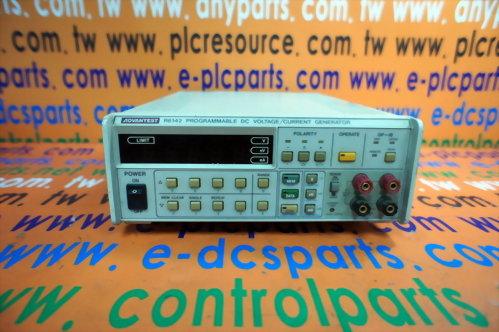 ADVANTEST R6142 PROGRAMMABLE DC VOLTAGE/CURRENT GENERATOR