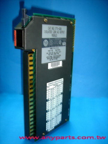 (A-B PLC) ALLEN BRADLEY 1771 PROGRAMMABLE CONTROLLER CPU 1771-ODD ISOLATED OUTPUT MODULE