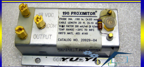 BENTLY NEVADA 20929-04 PROXIMITOR