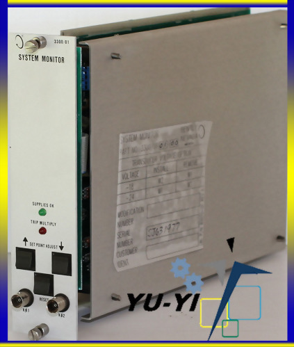 BENTLY NEVADA 3300 01-01-00 SYSTEM MONITOR