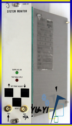 BENTLY NEVADA 3300 01 SYSTEM MONITOR 820