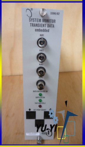 BENTLY NEVADA 3300 02 SYSTEM MONITOR TRANSIENT DATA