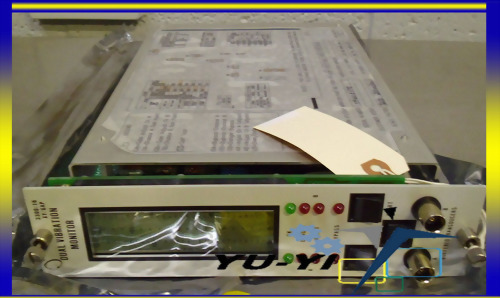 BENTLY NEVADA 3300 16-04-01-01-00-00-00 DUAL VIBRATION MONITOR