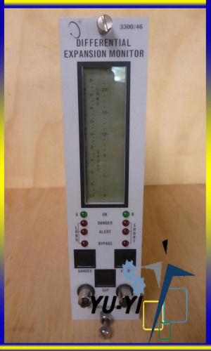 BENTLY NEVADA 3300 46-05-02-01-00 DIFFERENTIAL EXPANSION MONITOR