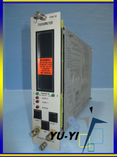 BENTLY NEVADA 3300 50 TACHOMETER 3300 50-01-00-00-00 300 MV MIL 7200 20M