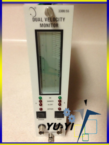 BENTLY NEVADA 3300 SYSTEM DUAL VELOCITY MONITOR 3300/55