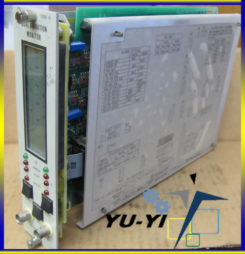 BENTLY NEVADA 3300 SYSTEM DUAL VIBRATION MONITOR PLC 3300/15-02-01-00-01-00-01