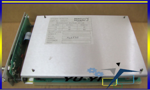 BENTLY NEVADA 3300/01 SYSTEM MONITOR PLC MODULE 3300/01 330001 3300 SERIES BENTLEY