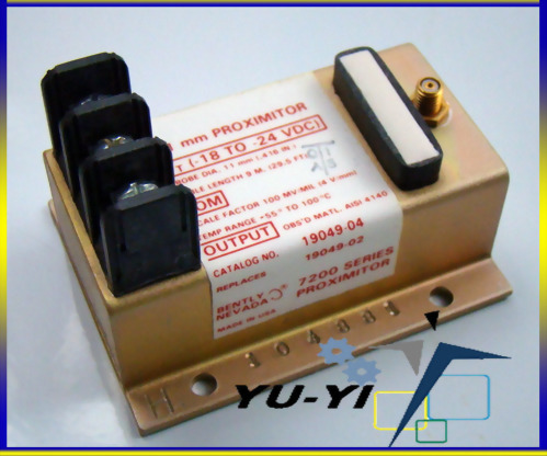 BENTLY NEVADA 7200 SERIES 11MM PROXIMITOR 19049-04
